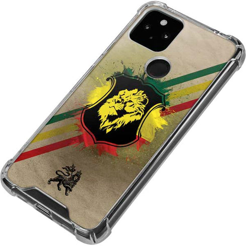 Lion of Judah Shield Google Pixel 5 Clear Case